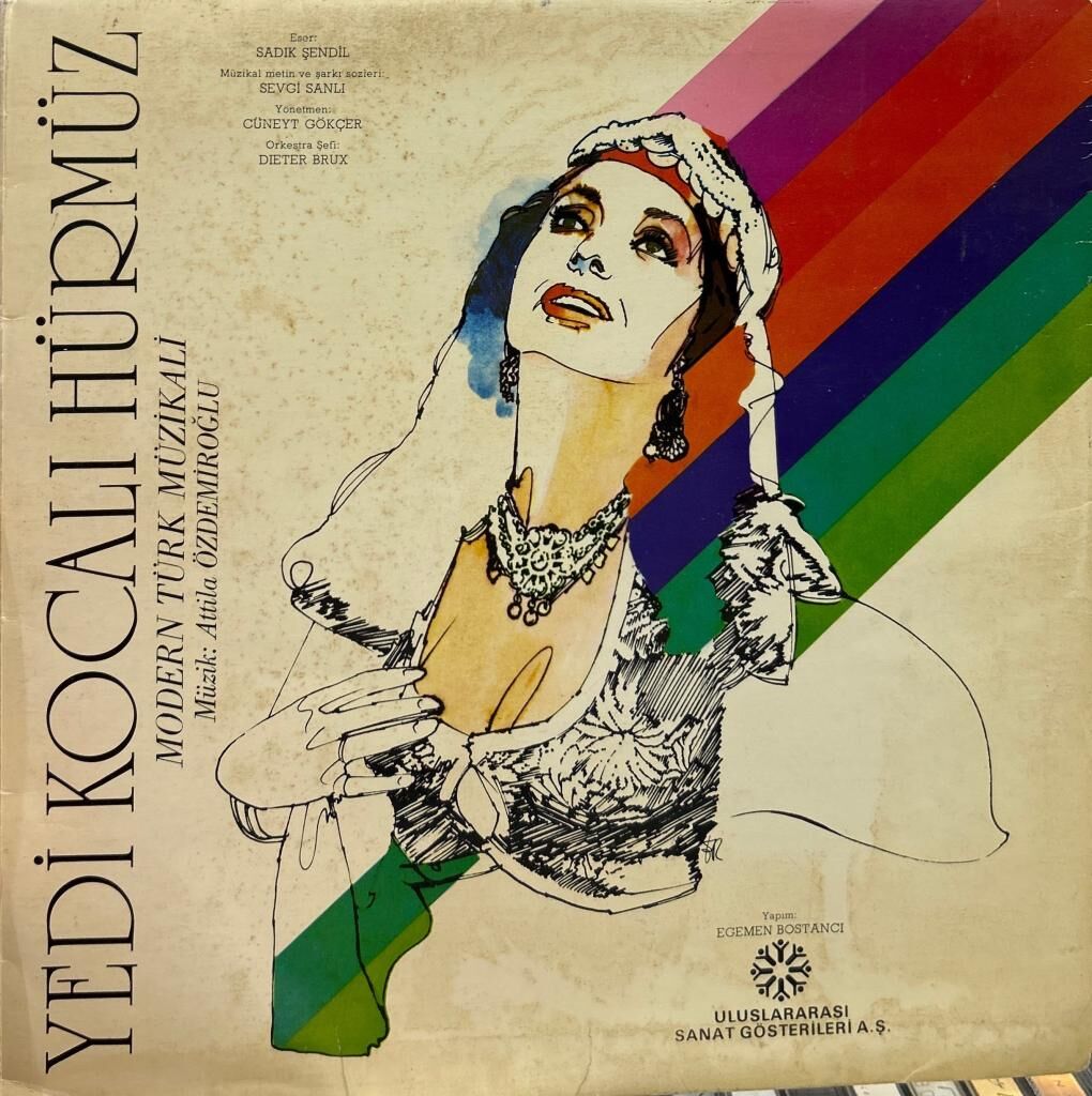 Attila Özdemiroğlu – Yedi Kocalı Hürmüz (Modern Türk Müzikali) 1980LER BASKI LP