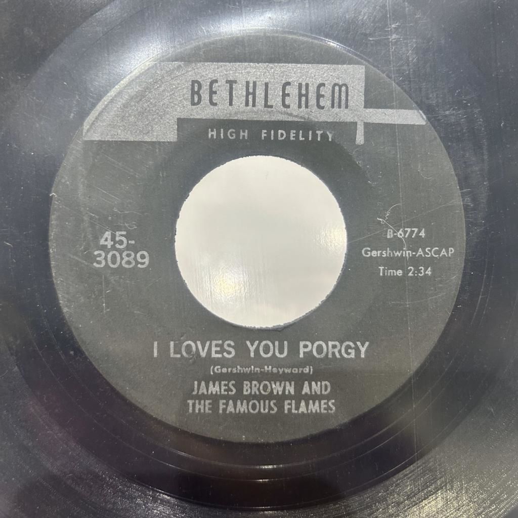 James Brown And The Famous Flames* – I Loves You Porgy / Yours And Mine 45’LİK