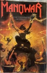 KASET Manowar ‎– The Triumph Of Steel 1992 BASKI KASET