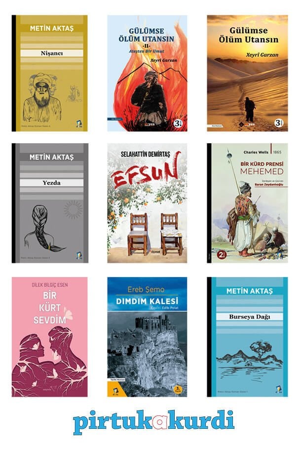 Kürtler Temalı Dev Roman Seti