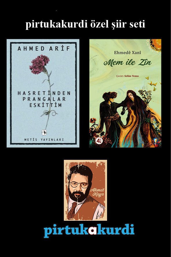 Mem İle Zin - Hasretinden Prangalar Eskittim Şiir Seti