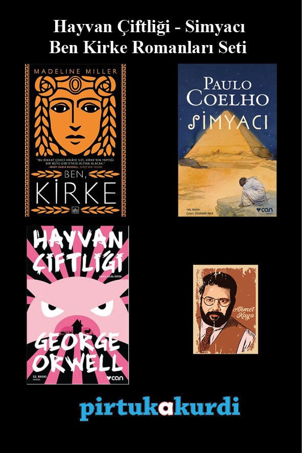 Hayvan Çiftliği - Simyacı - Ben Kirke Romanları Seti