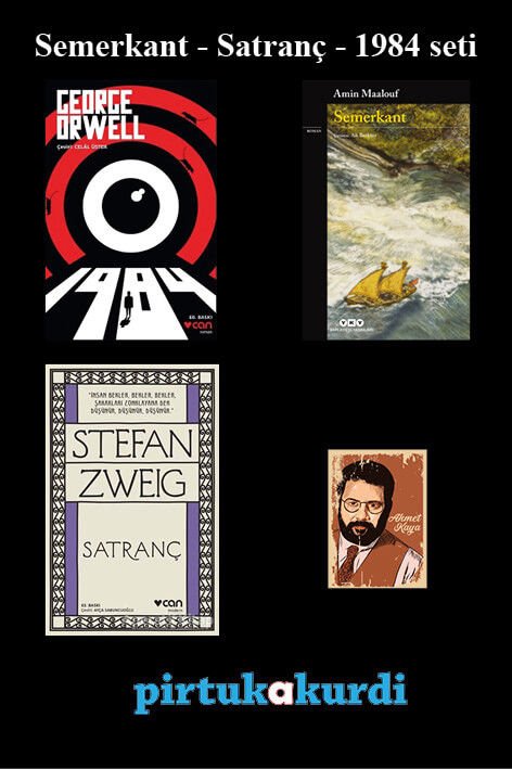 Semerkant - Satranç - 1984 Romanları Seti