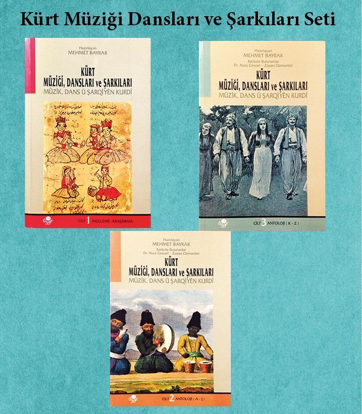 Kurdish Music, Dances and Songs (3 Volumes)