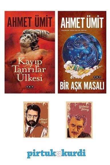 Ahmet Ümit Roman Seti - Bir Aşk Masalı romanı - Kayıp Tanrılar Ülkesi