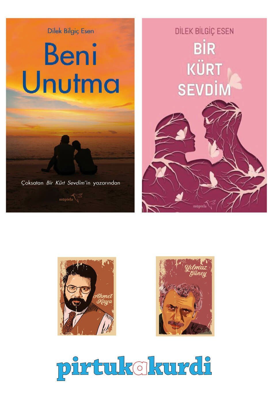 Beni Unutma - Bir kürt Sevdim Roman Seti - Not Defterli