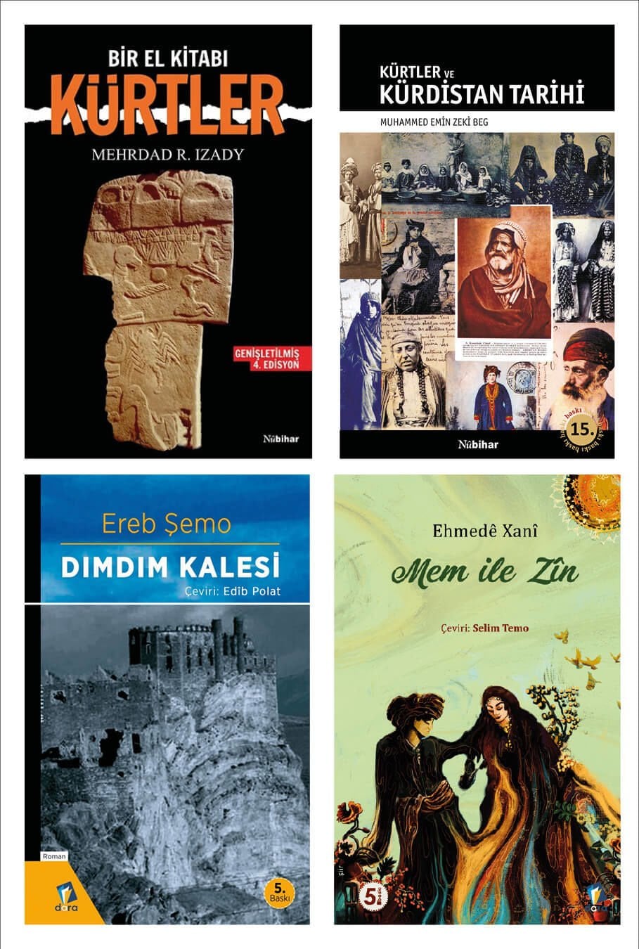 Kürtler ve Kurdistan Tarihi - Mem İle Zin - Kürtler Bir El Kitabı - Dımdım Kalesi