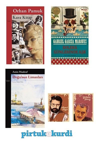 Kara Kitap - Kolera Günlerinde Aşk - Doğunun Limanları Romanları Özel Seti