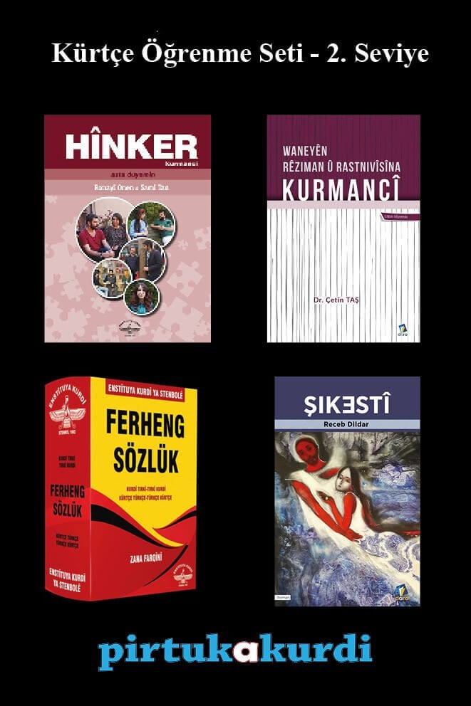 Kürtçe Öğrenme Seti - İkinci Seviye