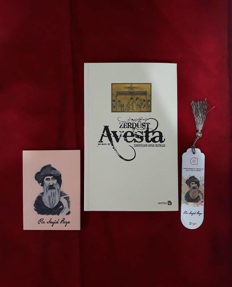 AVESTA Zerdüştilerin Kutsal Metinleri (defter+ayraç)
