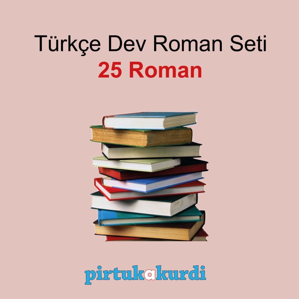 Türkçe Dev Roman Seti - 25 Roman