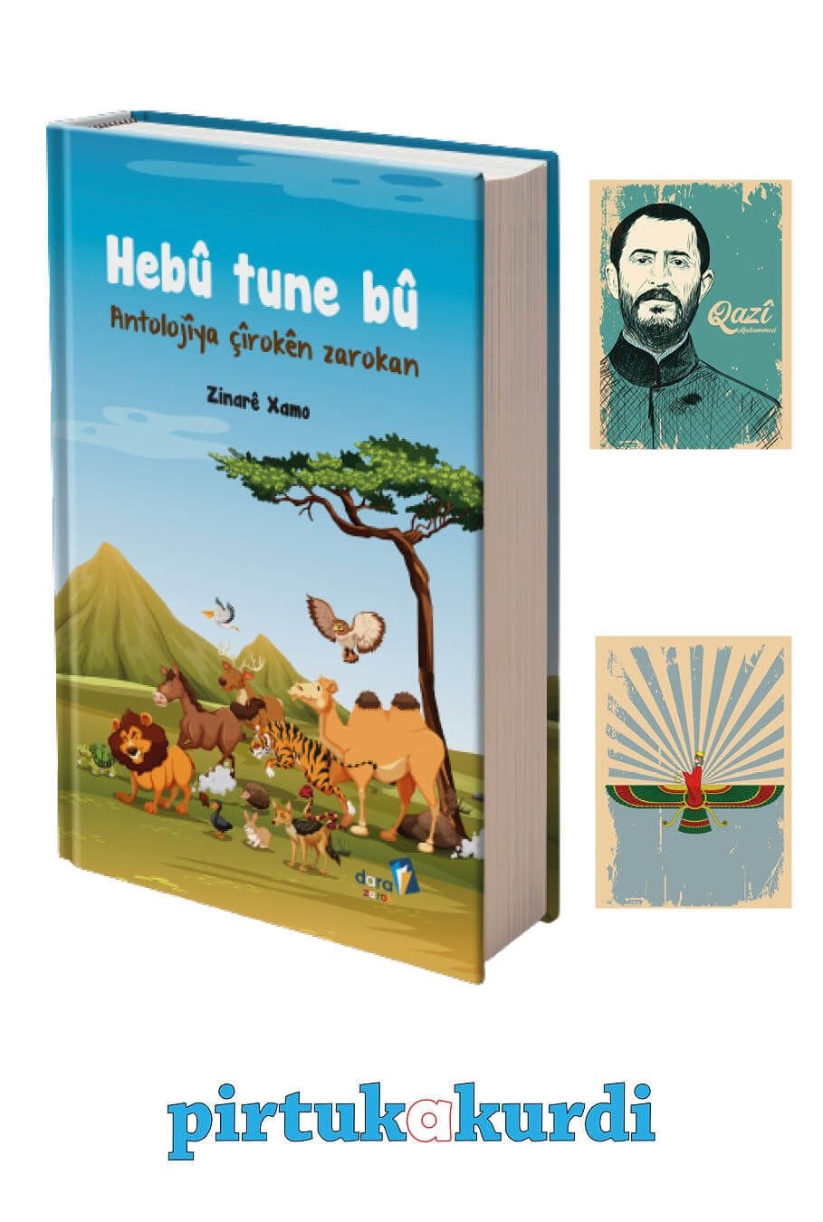 Hebû Tune Bû - Antolojîya Çîrokên Zarokan (Ciltli - 213 Çîrok) - Defterli Seti