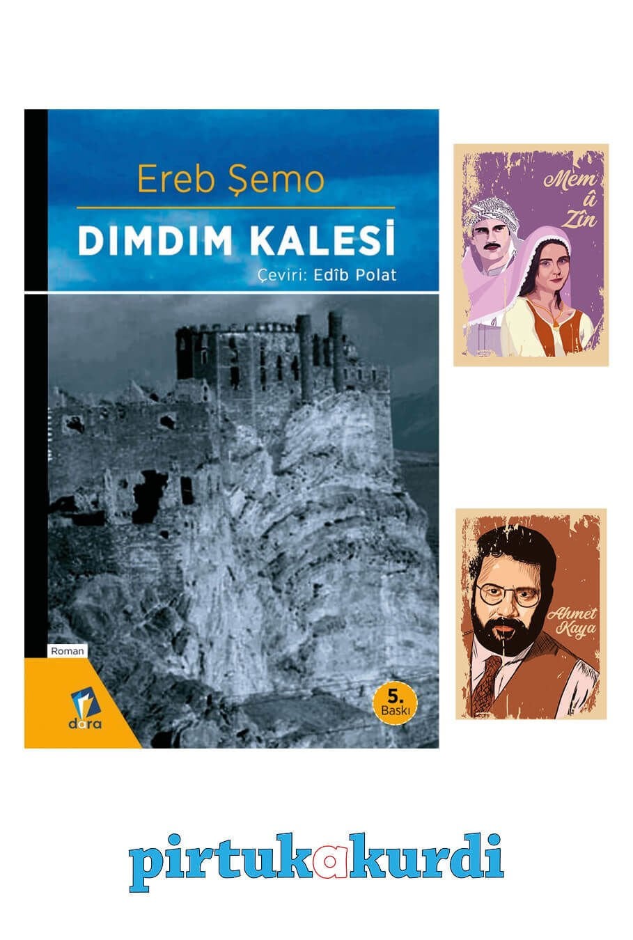 Dımdım Kalesi Romanı Defterli Seti