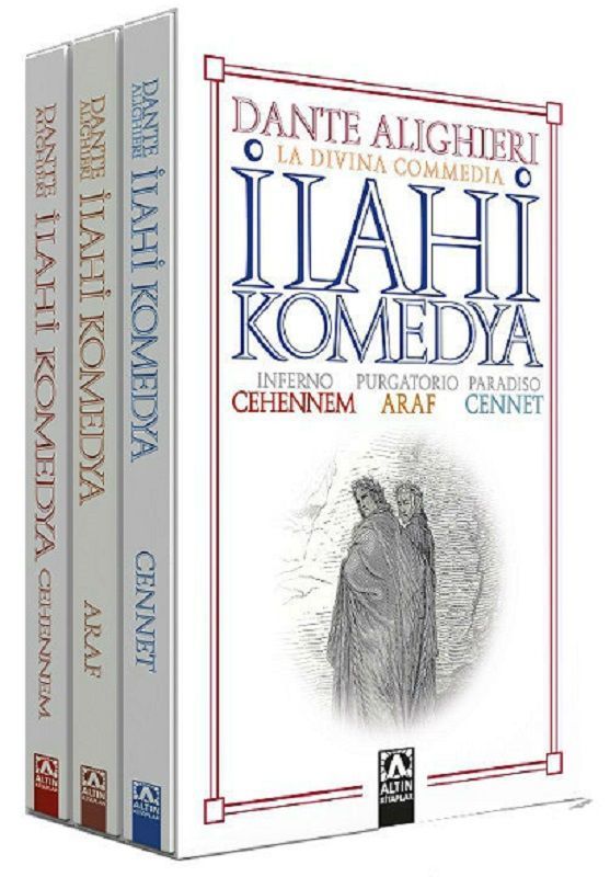 İlahi Komedya Seti-3 Kitap Takım Özel Kutulu