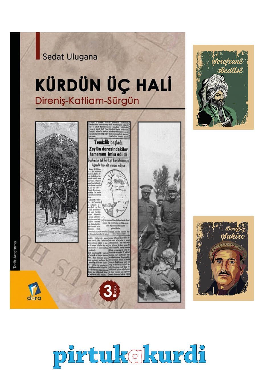 Kürdün Üç Hali Defterli Seti