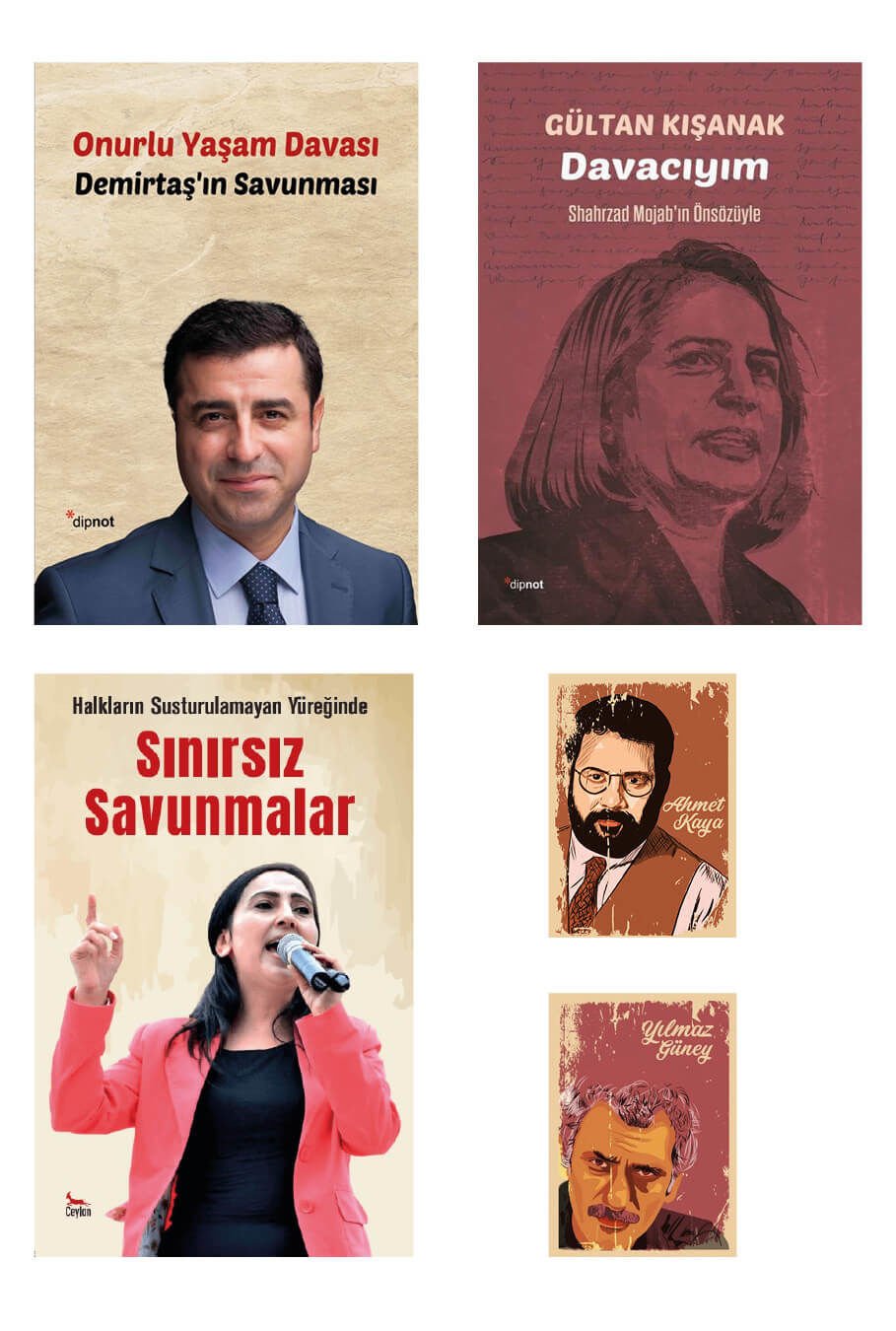 Savunmalar Seti - Selahattin Demirtaş - Gülten Kışanak - Figen Yüksekdağ