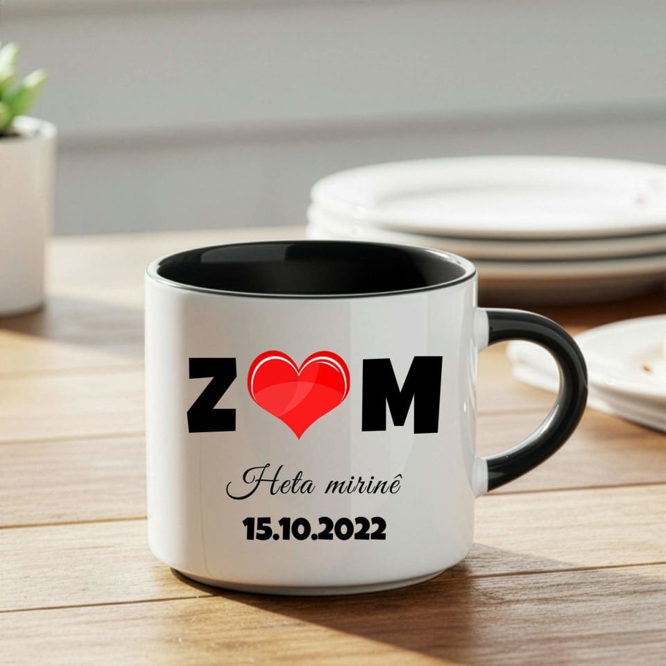 Doktorlara ve İsme Özel Nescafe Siyah Kupa Bardak - Doktorlar İçin Nescafe Kupası