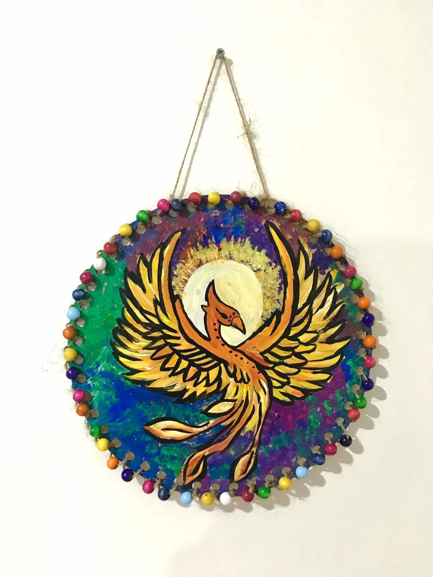 Ejderha Tasarımlı El İşlemeli Kapı Süsü