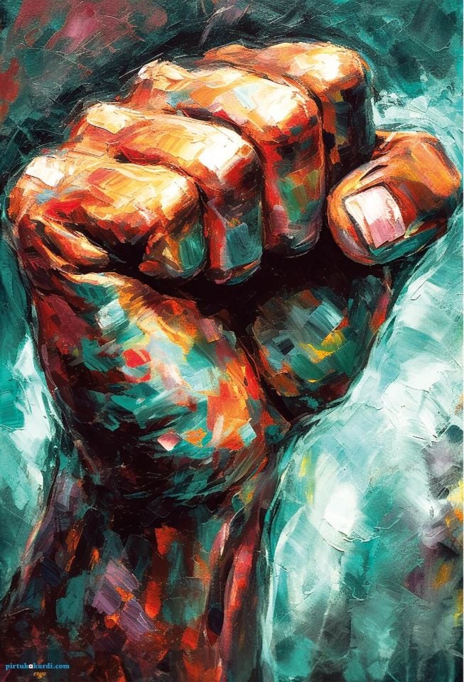 Yumruk Temalı Poster