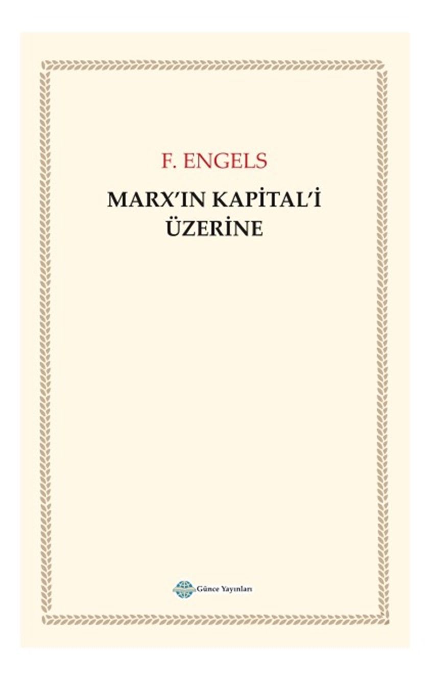 Marx’ın Kapital’i Üzerine