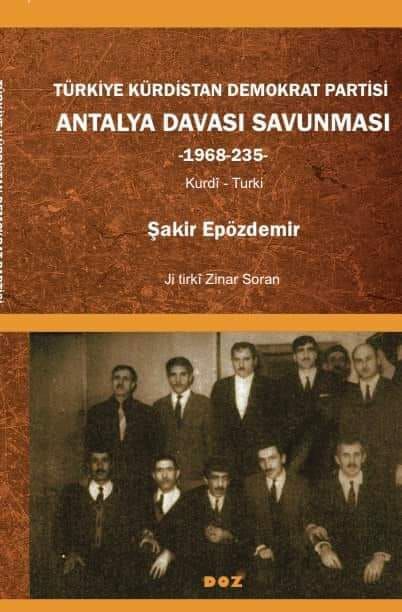 Türkiye Kürdistan Demokrat Partisi Antalya Davası Savunması 1968-235