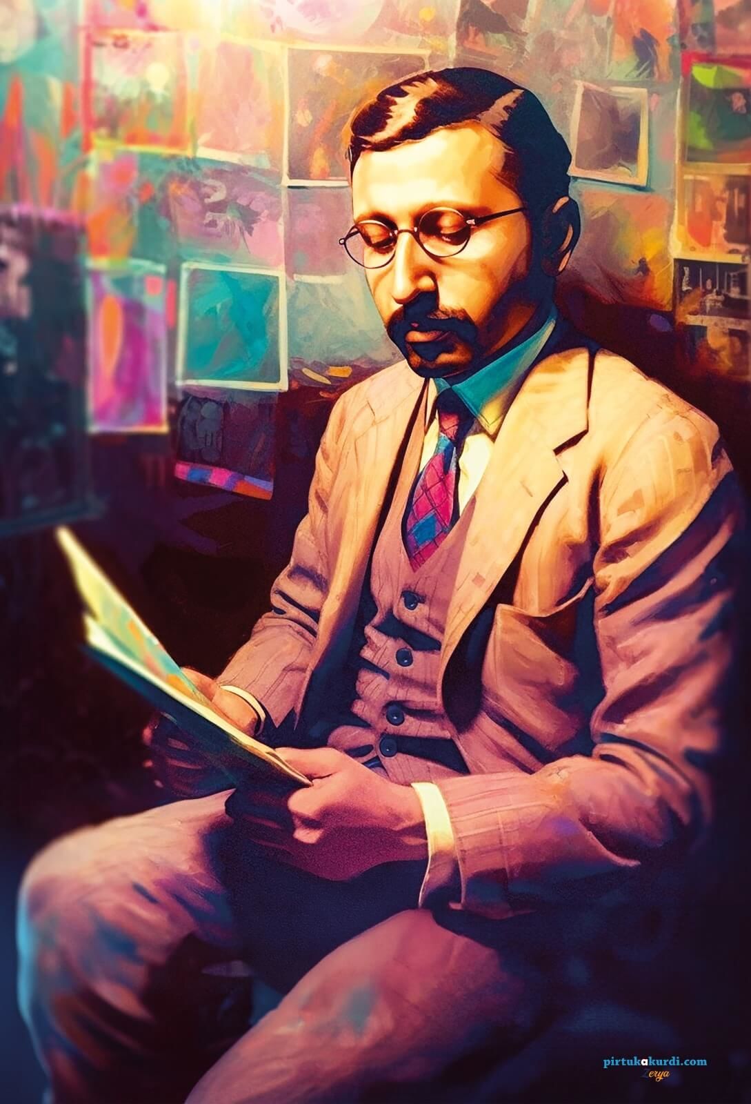 Postera Celadet Alî Bedirxan - Celadet Ali Bedirhan Posteri