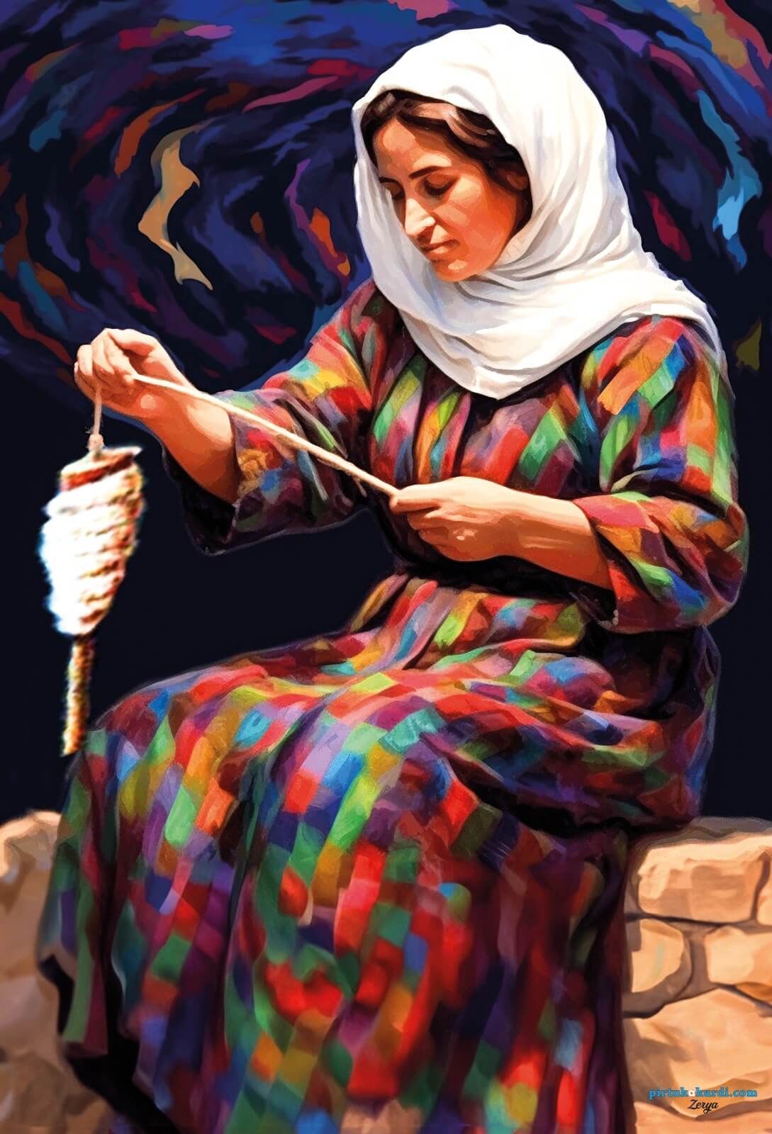 Postera Jina Bi Teşî - Teşili Kadın Posteri