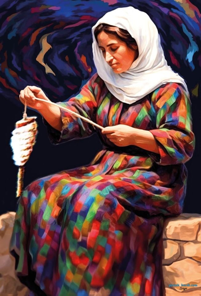 Postera Jina Bi Teşî - Teşili Kadın Posteri