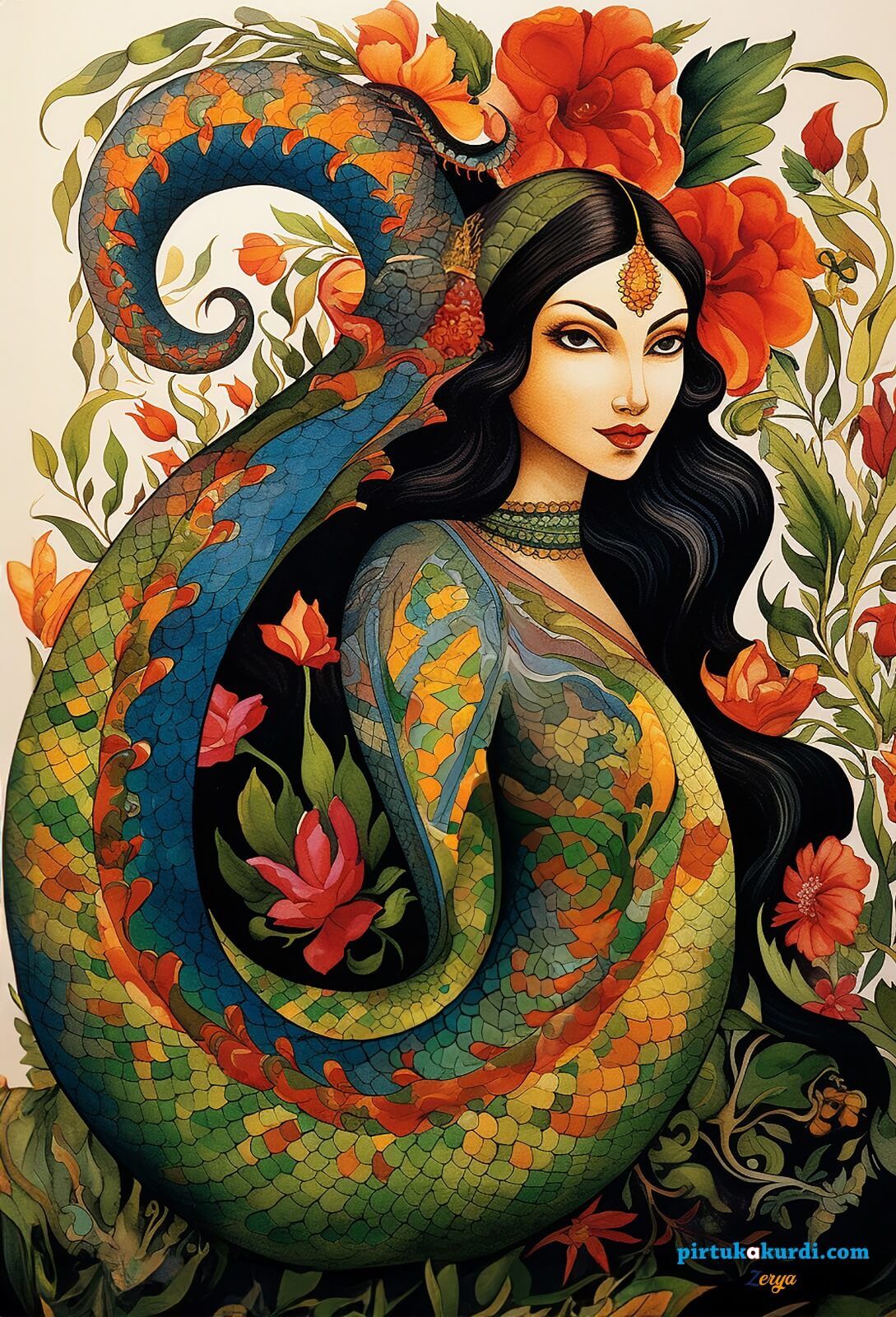 Postera Şahmeran - Şahmaran Temalı Poster