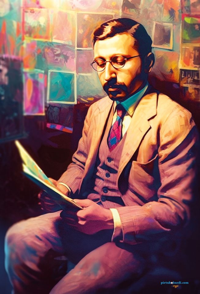 Postera Qazî Muhammed - Celadet Ali Bedirxan - Ciwan Haco Posteri