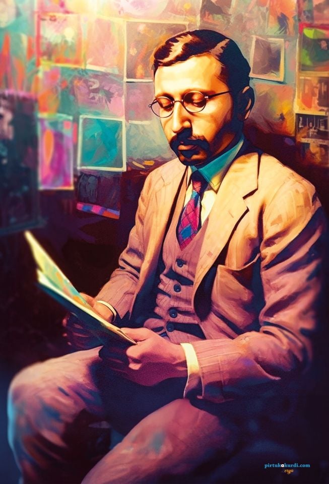 Postera Qazî Muhammed - Celadet Ali Bedirxan - Ciwan Haco Posteri