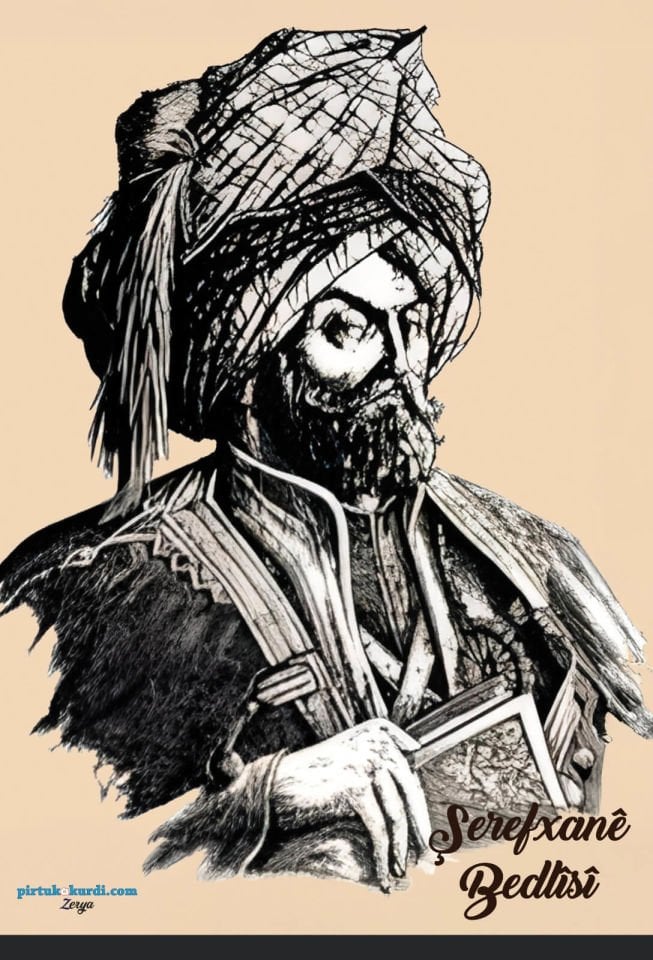 Postera Şerefxanê Bedlîsê - Şerefhanê Bitlisî Posteri
