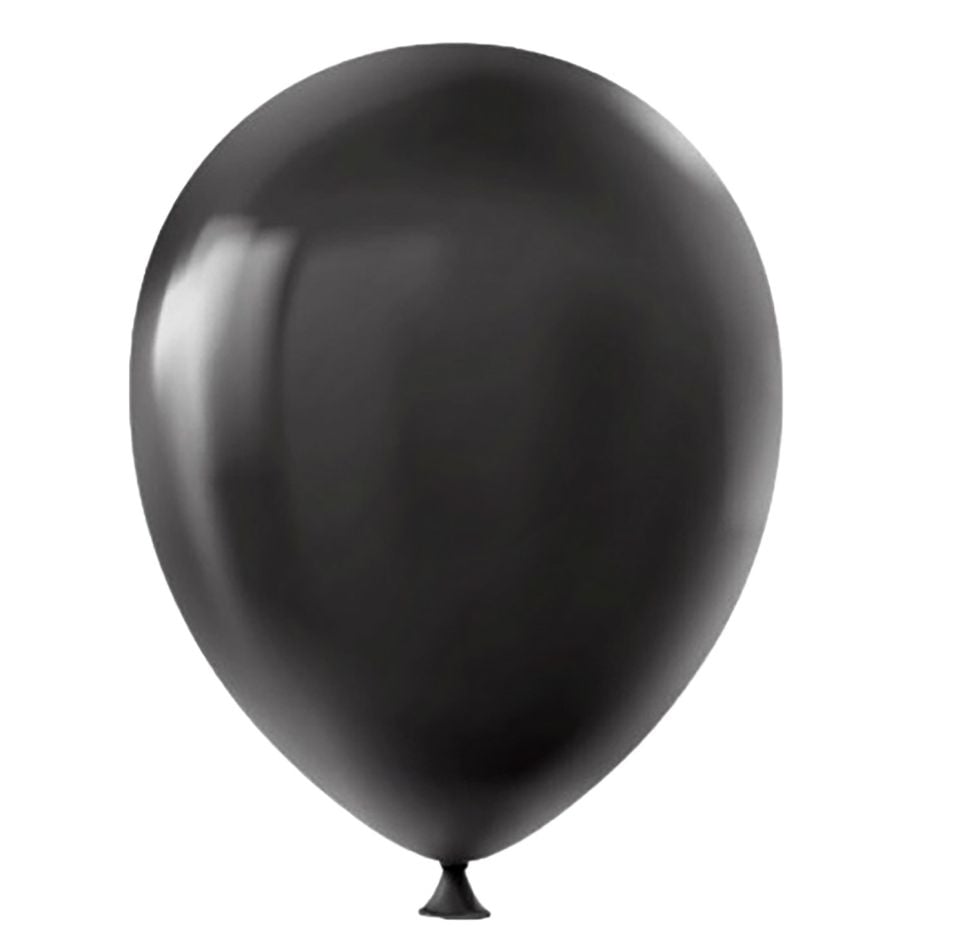 Siyah Renk Pastel Balon 12 inç 30 cm