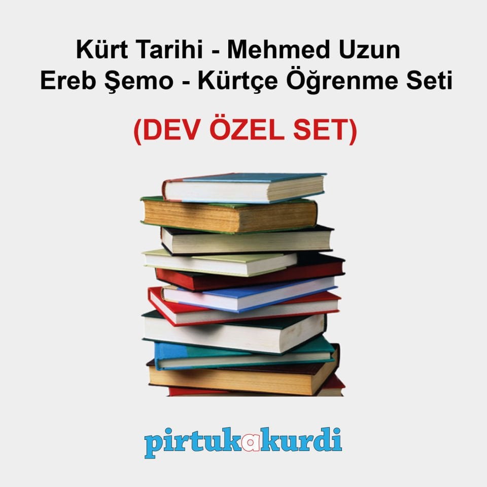 Kürt Tarihi - Mehmed Uzun - Ereb Şemo - Metin Aktaş - Kürtçe Öğrenme Seti (DEV ÖZEL SET)