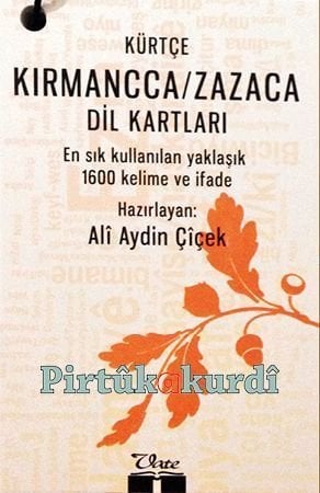 Zazaca/Kirmancca Dil Kartları