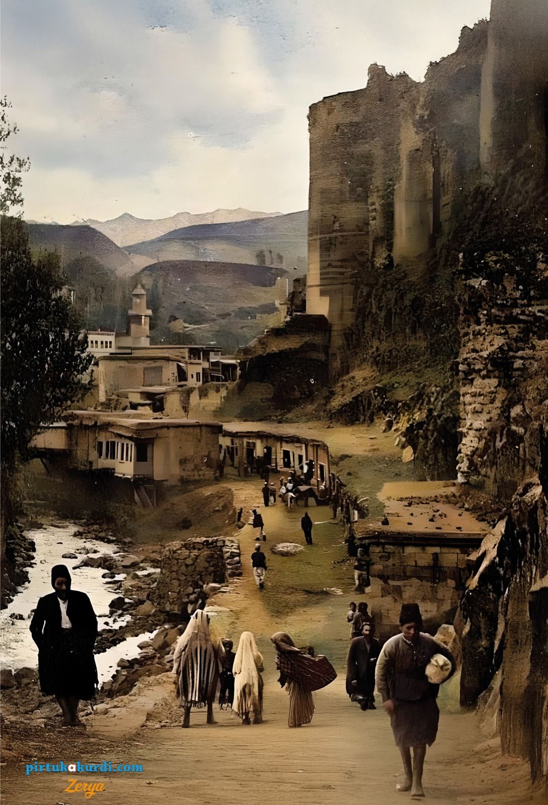 Postera Bajara Bedlîsê - Bitlis Şehri Posteri