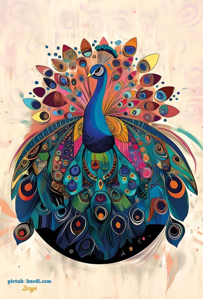 Postera Melekê Tawis - Tavus Kuşu Posteri