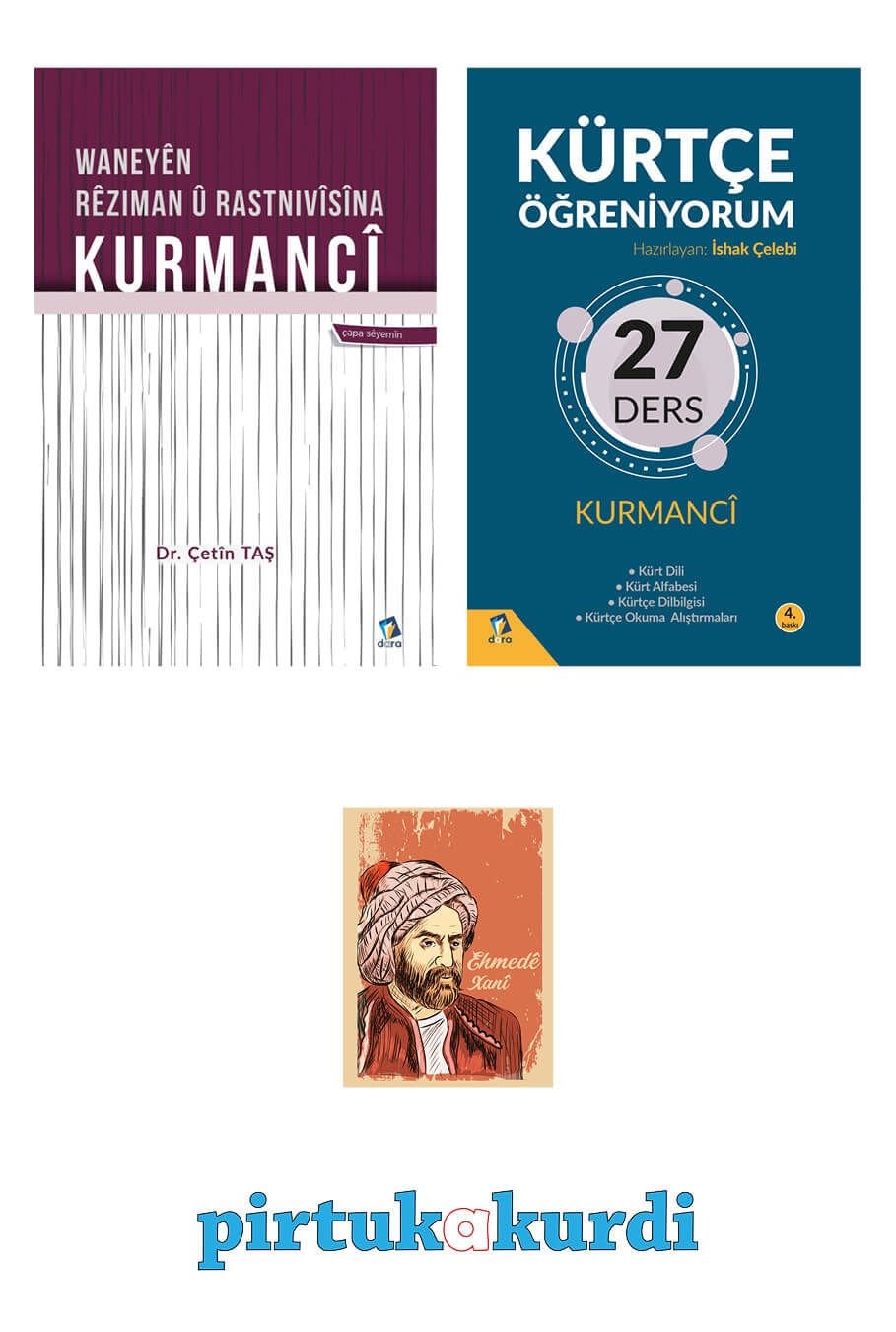 Kürtçe Öğreniyorum - Waneyên Rêziman û Rastnivîsîna Kurmancî - Kürtçe Öğrenme Seti