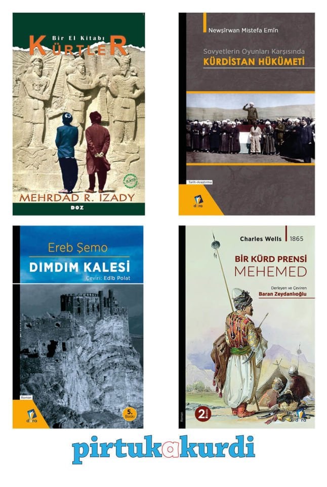 Kürtler Bir El Kitabı - Dımdım Kalesi - Kürdistan Hükümeti - Bir Kürd Prensi Mehemed Özel Seti