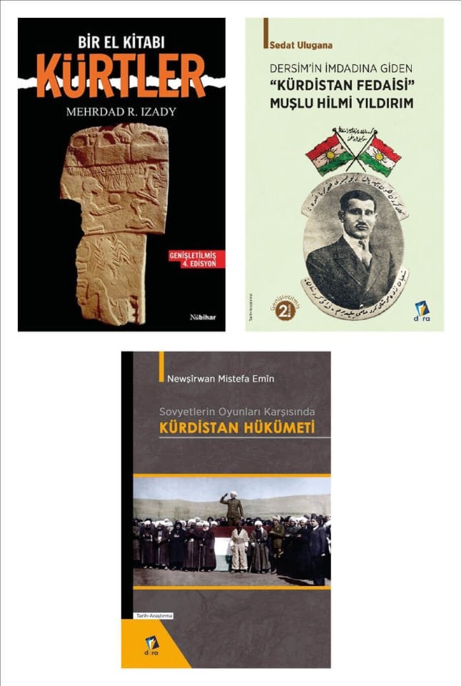 Kürtler Bir El Kitabı - Kürdistan Fedaisi Muşlu Hilmi Yıldırım - Kürdistan Hükümeti Tarih seti