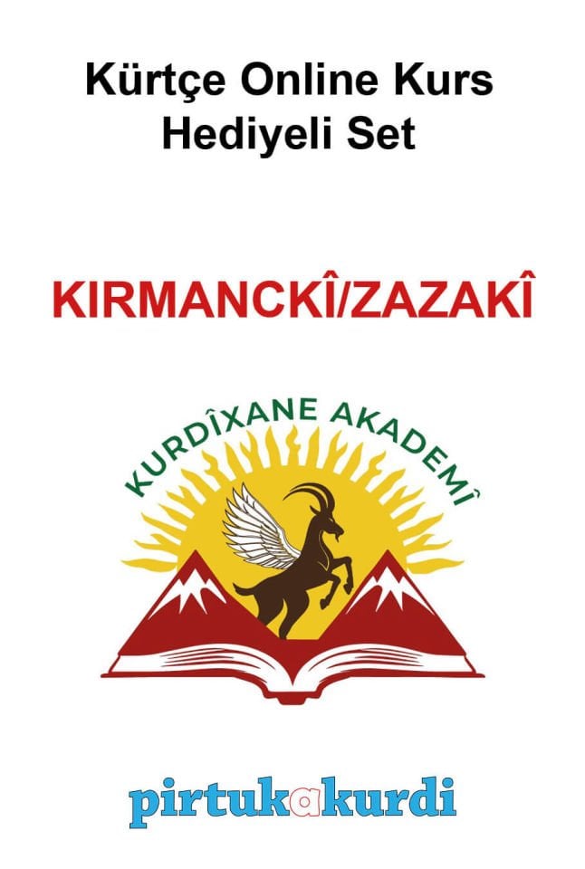 Kürtçe Online Kurs Hediyeli Set - KIRMANCKÎ / ZAZAKÎ