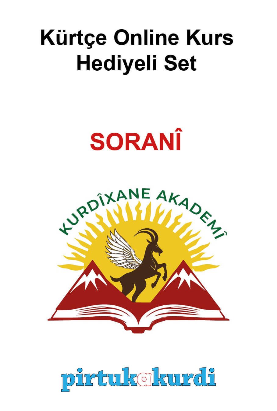 Kürtçe Online Kurs Hediyeli Set - SORANÎ