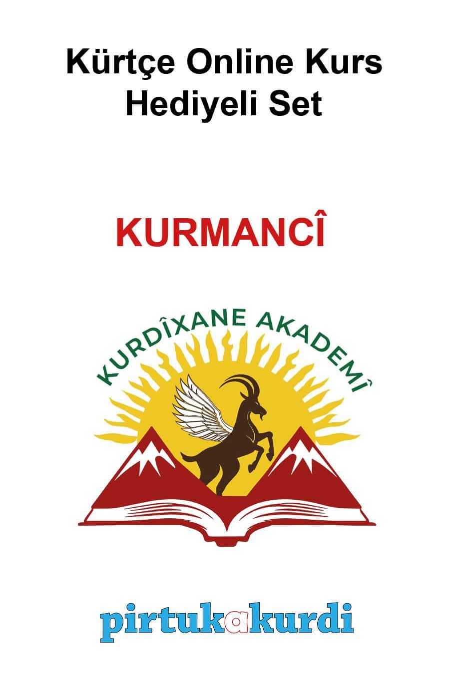 Kürtçe Online Kurs Hediyeli Set - KURMANCÎ