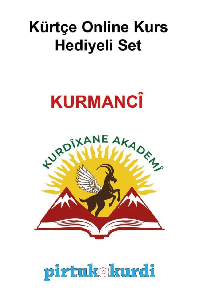 Kürtçe Online Kurs Hediyeli Set - KURMANCÎ