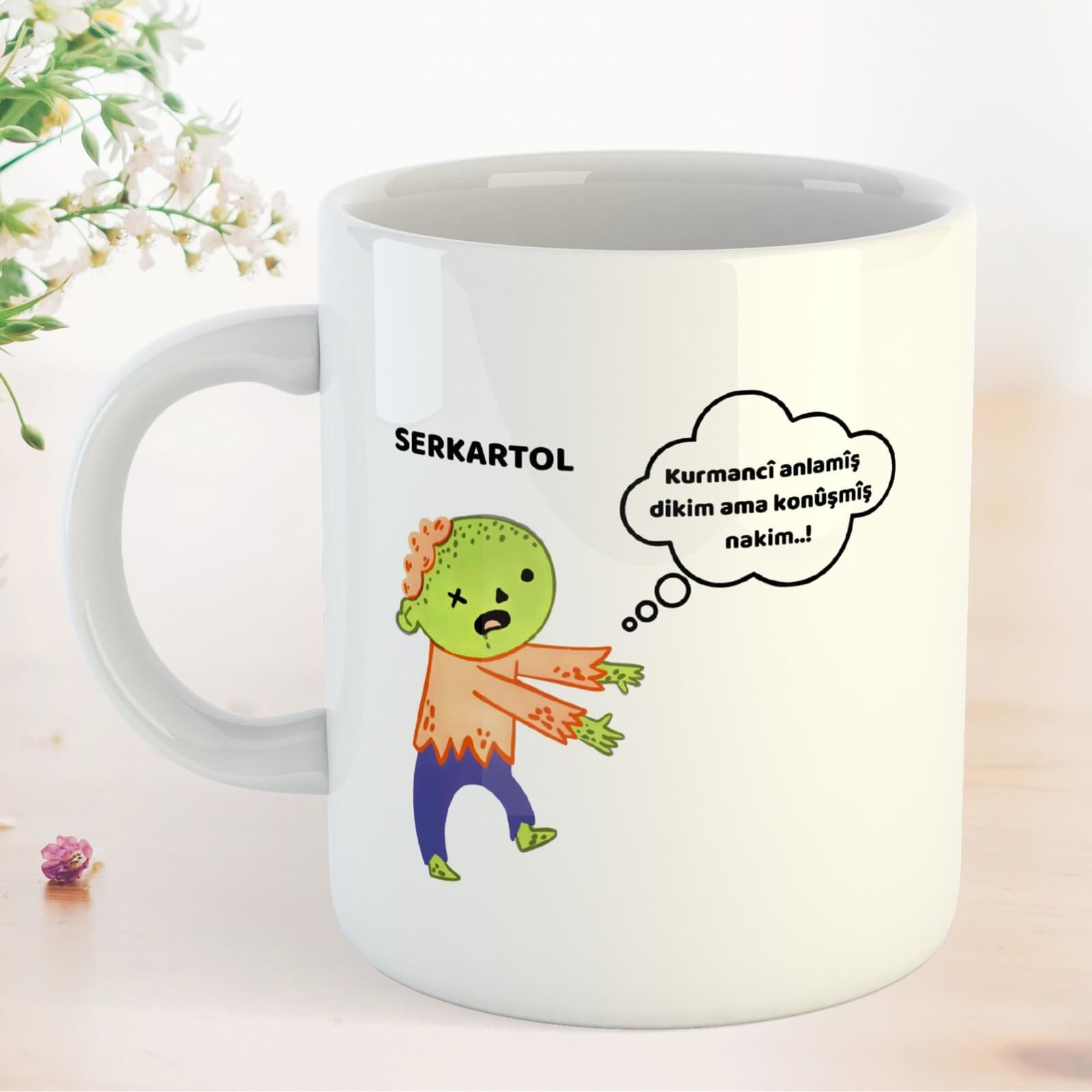 Serkartol Porselen Kupa Bardak - Serkartol Kupası