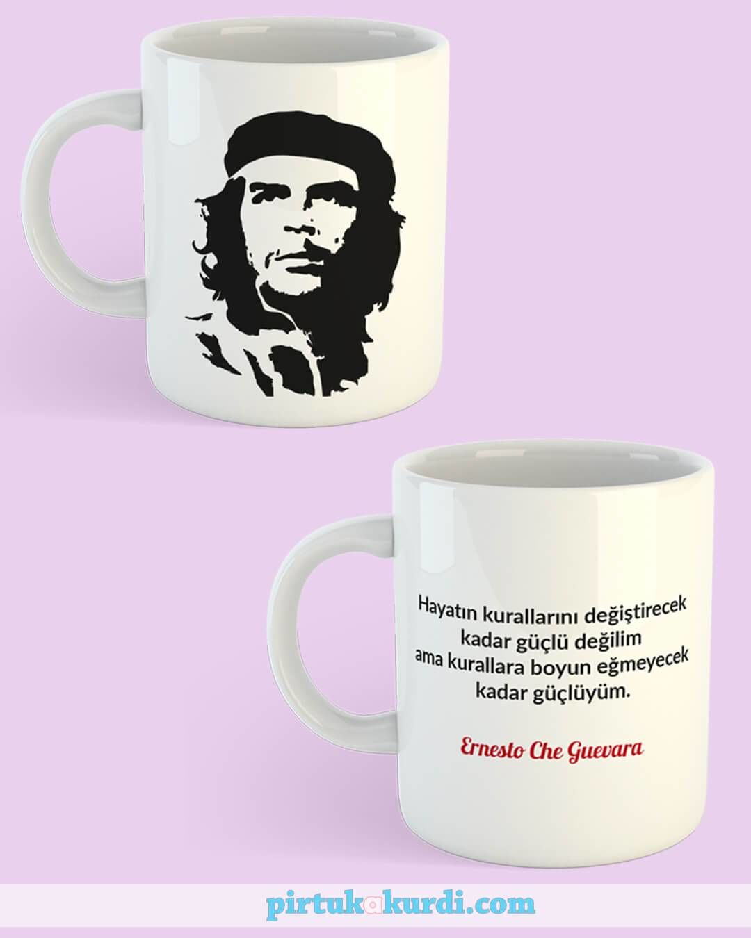 Ernesto Che Guevara Resimli Porselen Kupa - Ernesto Che Guevara Kupası