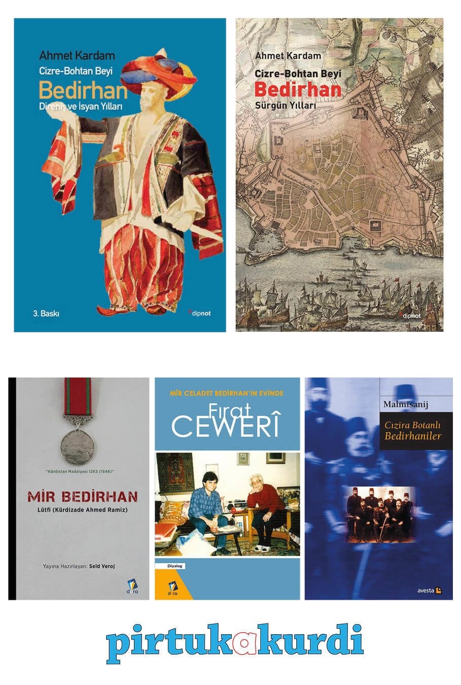 Cizira Botan Beyleri Bedirhaniler Tarihi Seti
