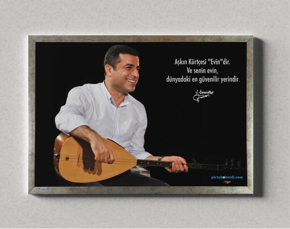 Selahattin Demirtaş Posteri - Demirtaş Posterleri (ÇERÇEVELİ - 5 POSTER)