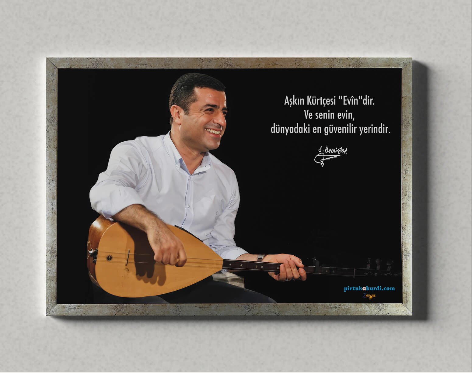 Selahattin Demirtaş Posteri - Demirtaş Posterleri 3 ÇERÇEVELİ