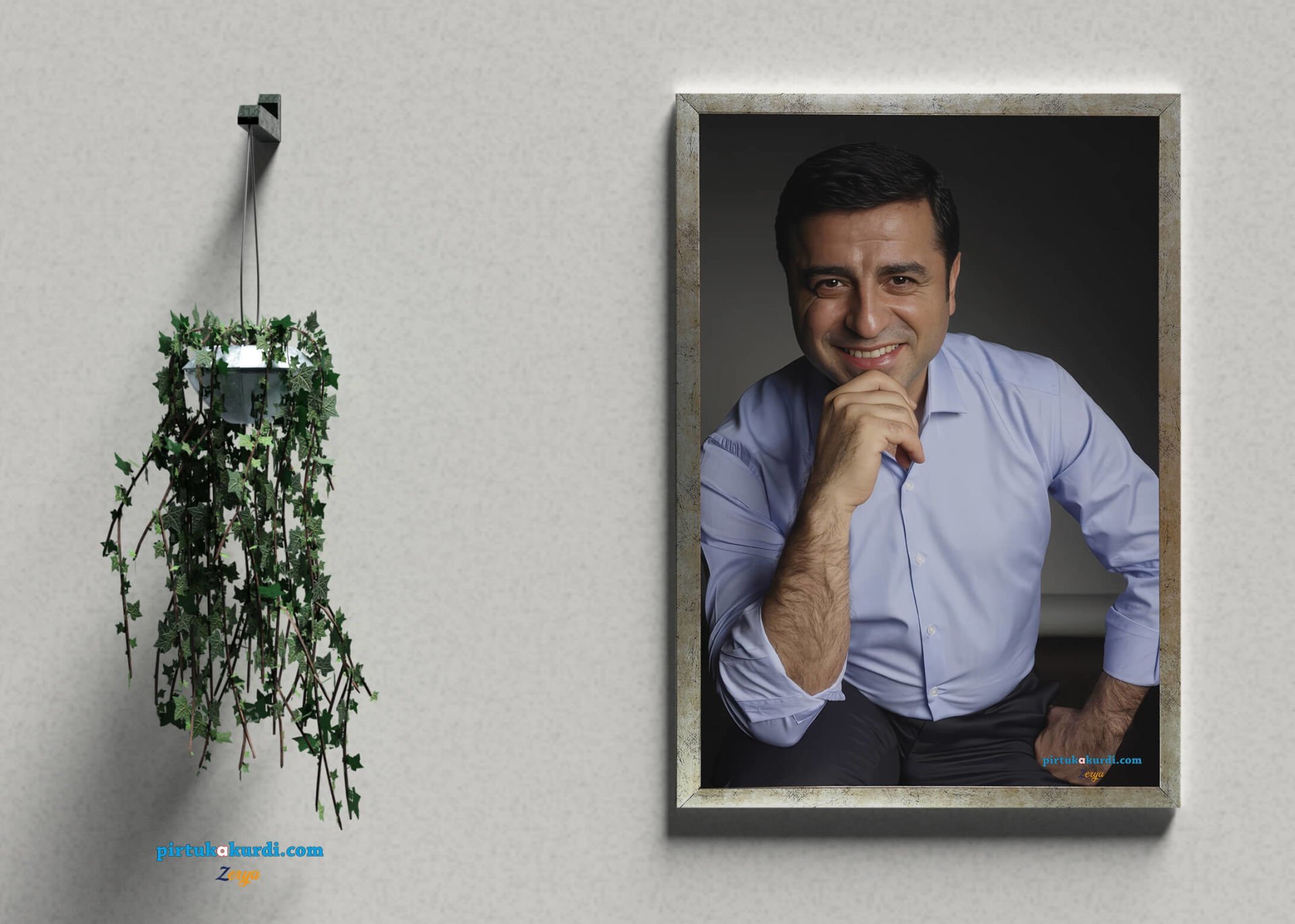 Selahattin Demirtaş Posteri - Demirtaş Posterleri 2 ÇERÇEVELİ